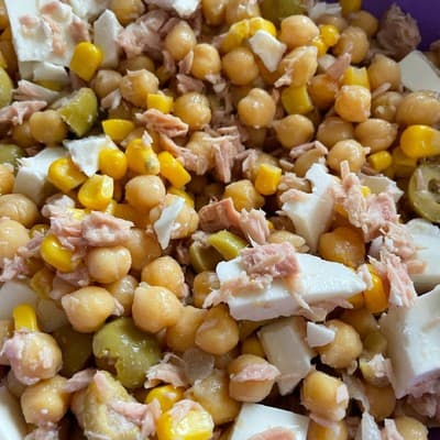 Ensalada de garbanzos